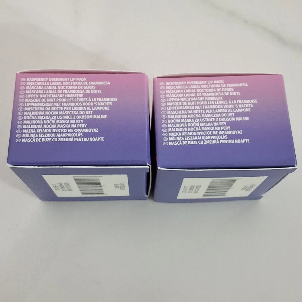 PS Raspberry Overnight Lip Mask With Raspberry Seed Oil, Bundle Of 2, NEW - Picture 3 of 5